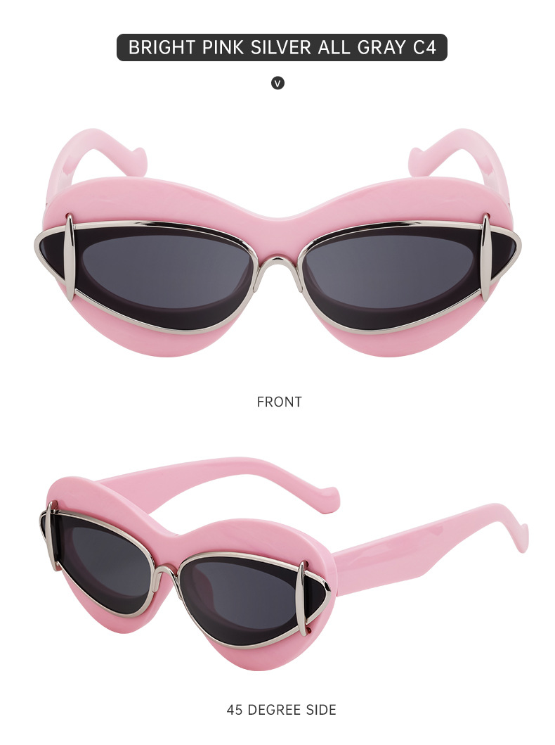 Lunettes de soleil œil de chat pour femme