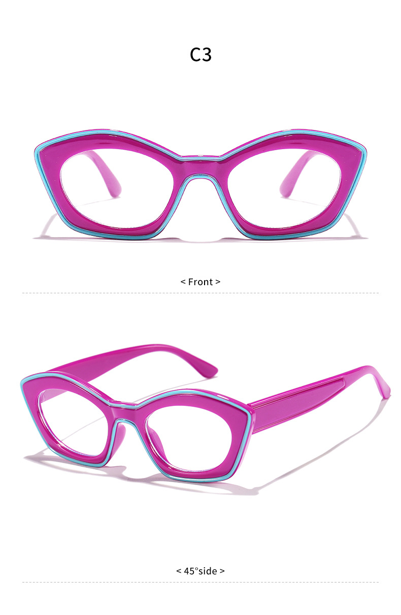 Cat Eye Anti-Blue Light Glasses Same Style for Men and Women