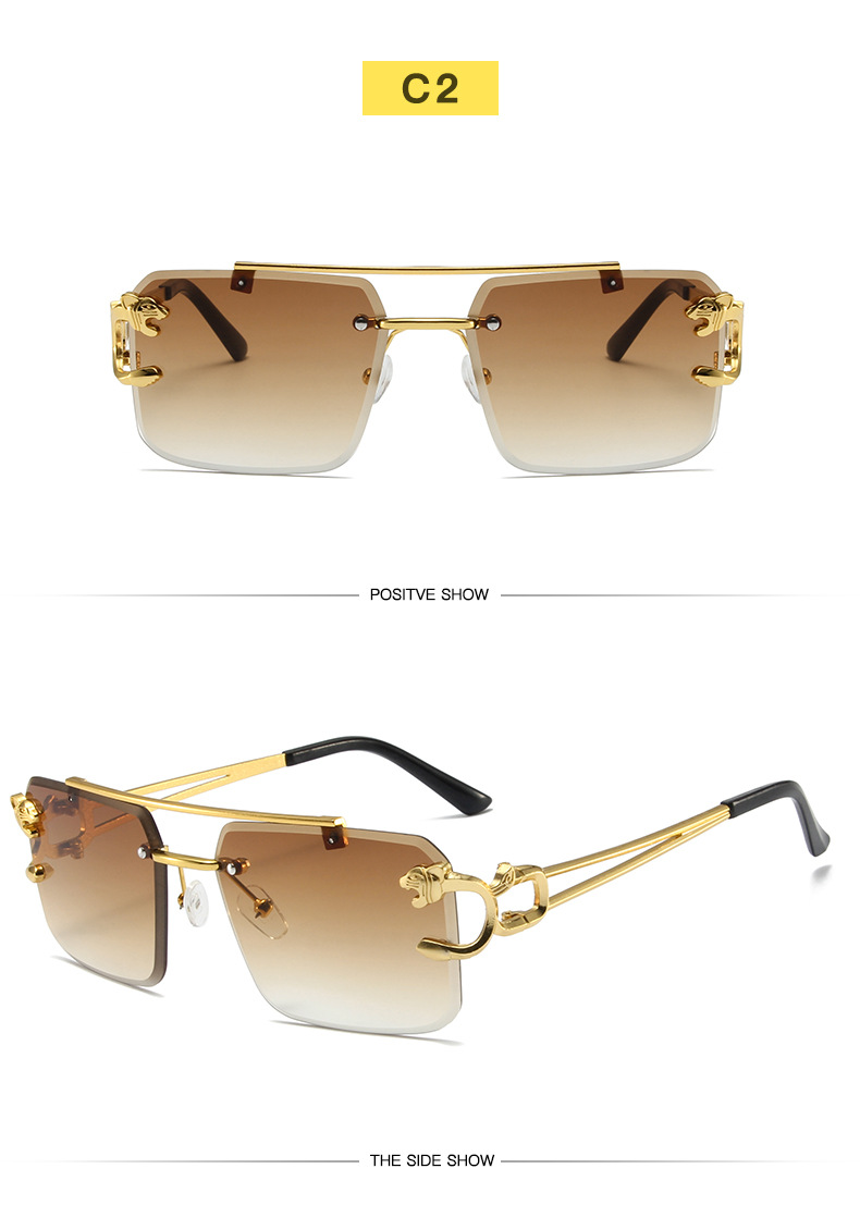 Leopard Head Men's Sunglasses