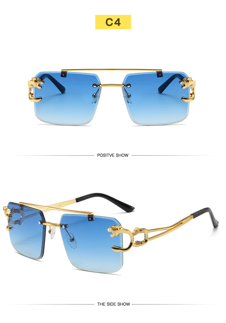 Leopard Head Men's Sunglasses