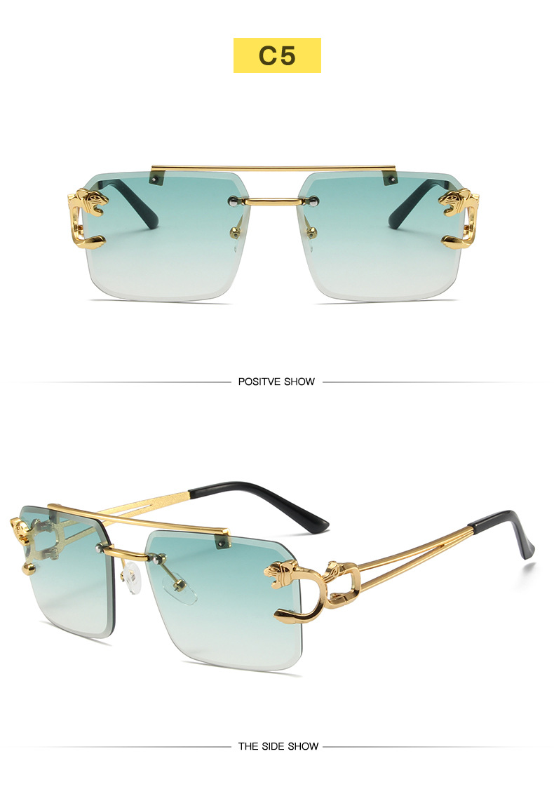 Leopard Head Men's Sunglasses