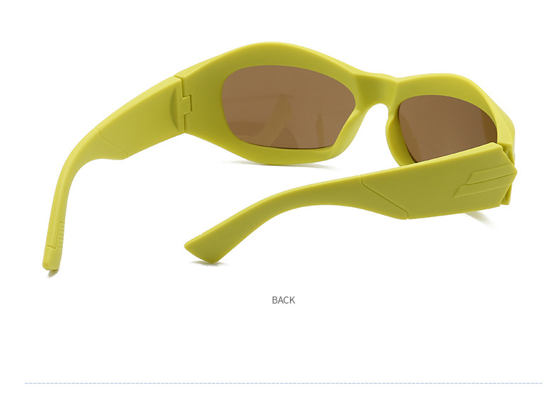 Lunettes de soleil punk hip hop célèbres sur Internet pour hommes et femmes