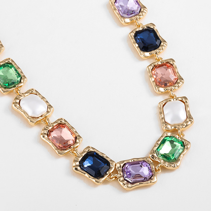 Roman Diamond-Studded Necklace