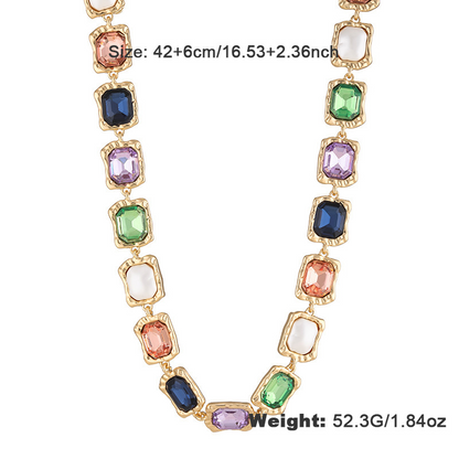 Roman Diamond-Studded Necklace