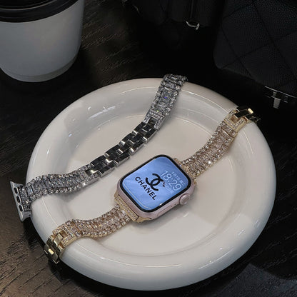 Zircon Candy Metal Strap [for Apple Apple Watch Wristband Iwatch56789se]