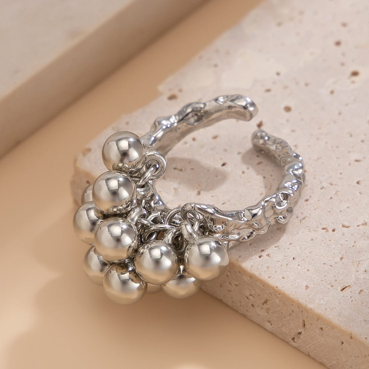 Five Petal Flower Winding Ring