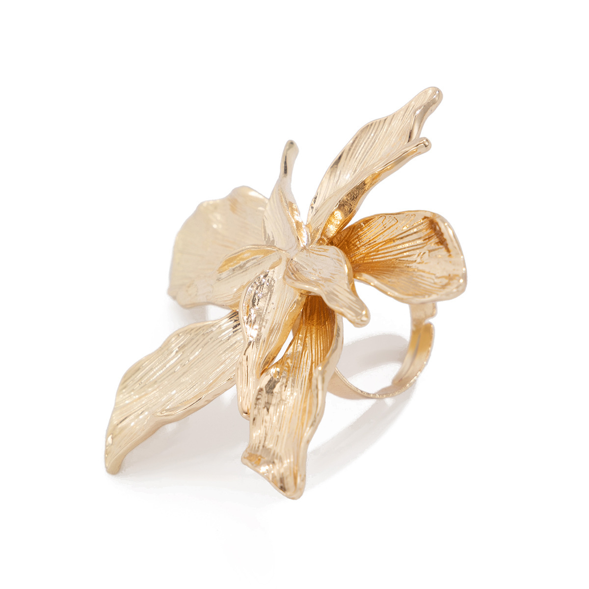 Five Petal Flower Winding Ring