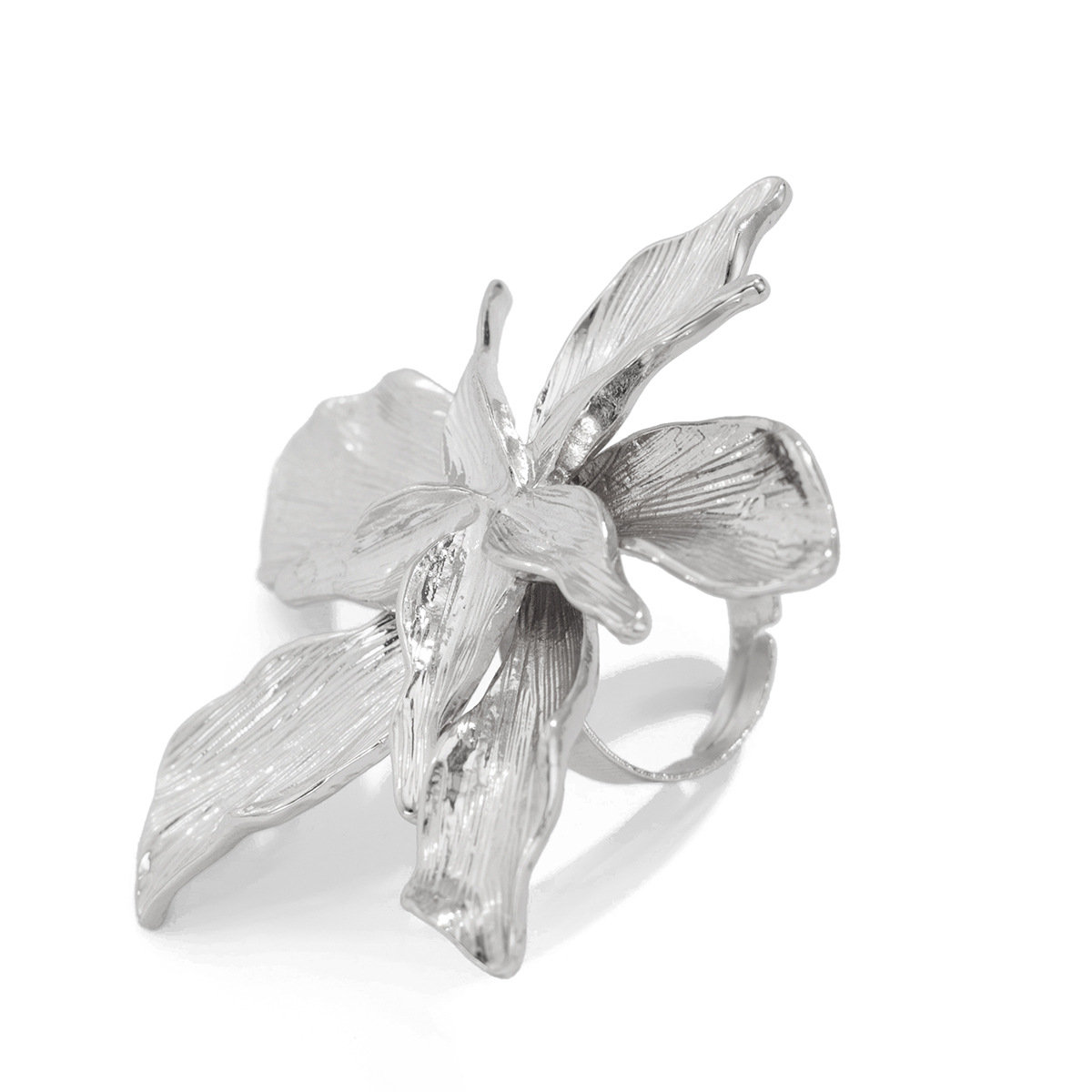 Five Petal Flower Winding Ring