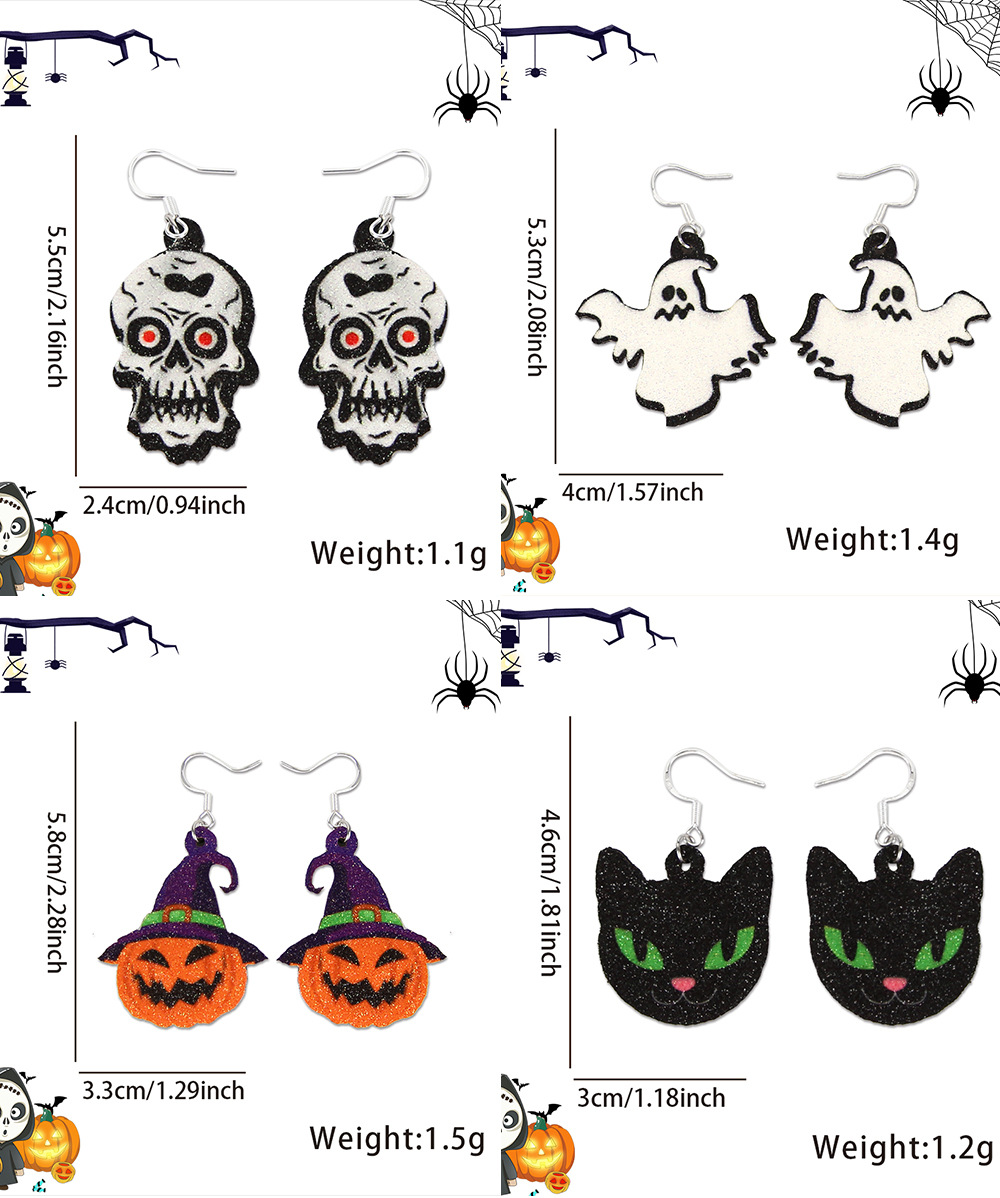 Halloween Party Decoration Horror Funny Earrings