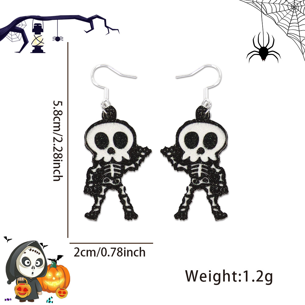 Halloween Party Decoration Horror Funny Earrings