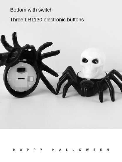 Halloween Decoration Pumpkin Lamp Spider Small Night Lamp