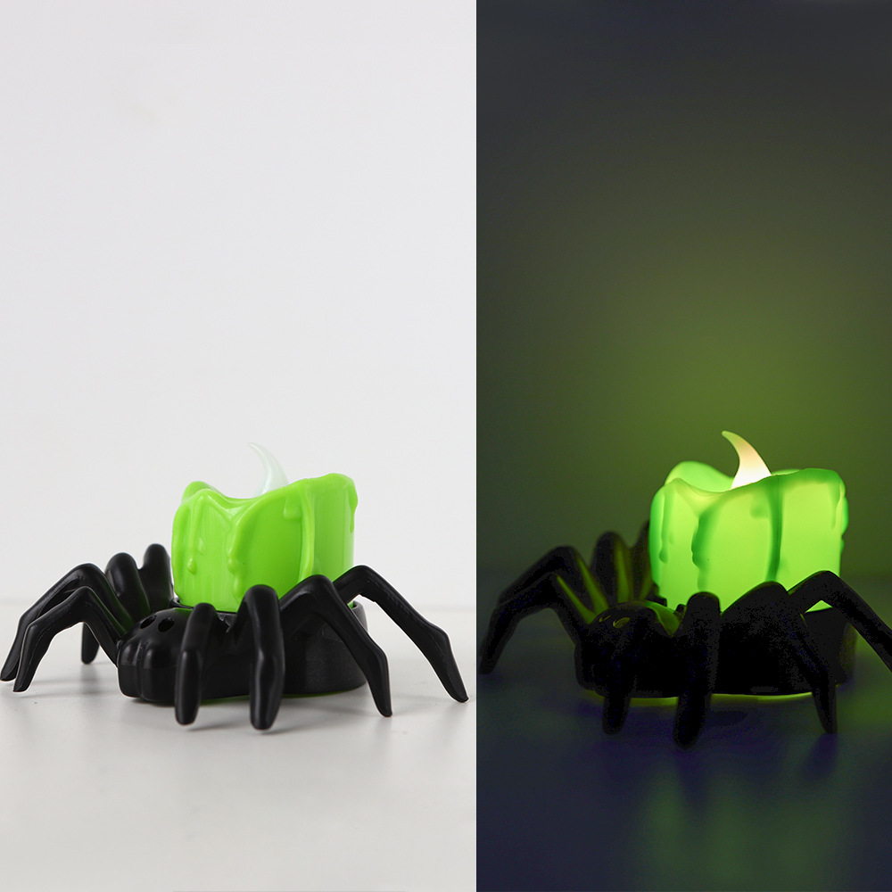 Halloween Decoration Pumpkin Lamp Spider Small Night Lamp