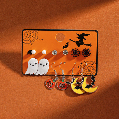 Halloween Earrings Combination Card