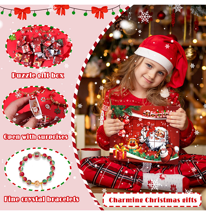 Christmas Creative Blind Box DIY Bracelet