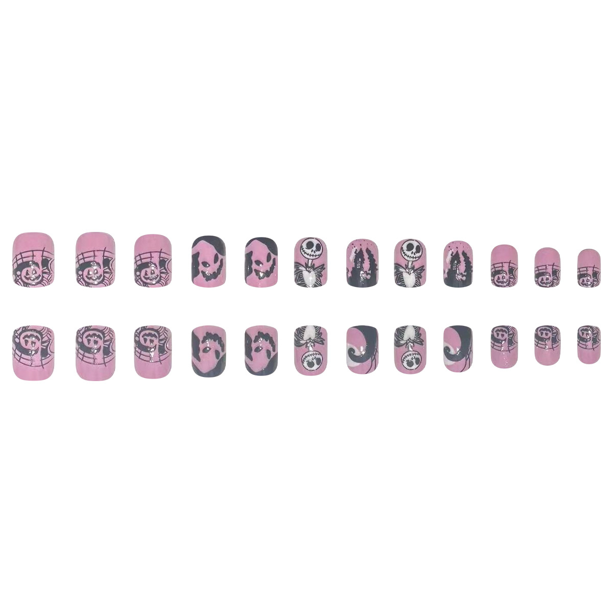 Halloween Pink Spiritual Love Press-on Nails