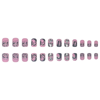 Halloween Pink Spiritual Love Press-on Nails