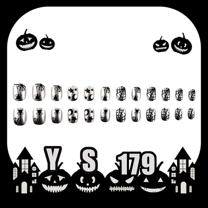 Halloween Nail Spider Press-on Nails