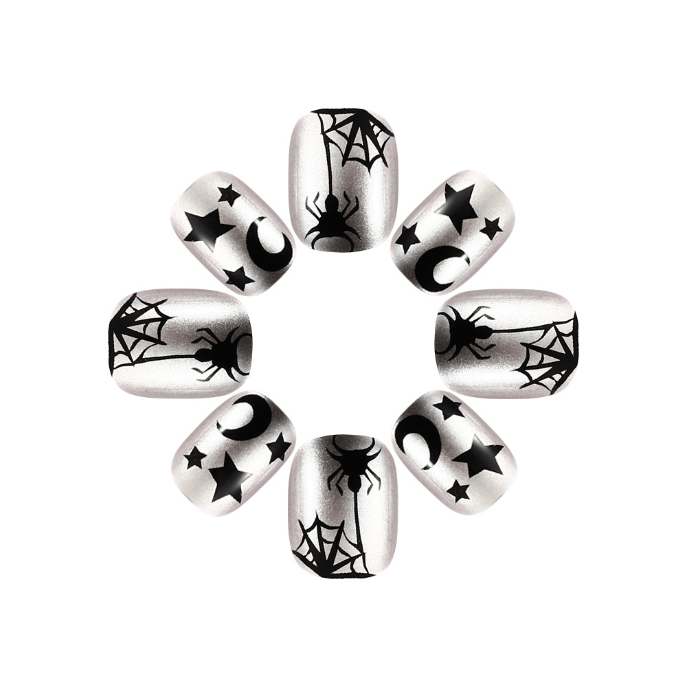 Halloween Nail Spider Press-on Nails