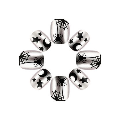 Halloween Nail Spider Press-on Nails