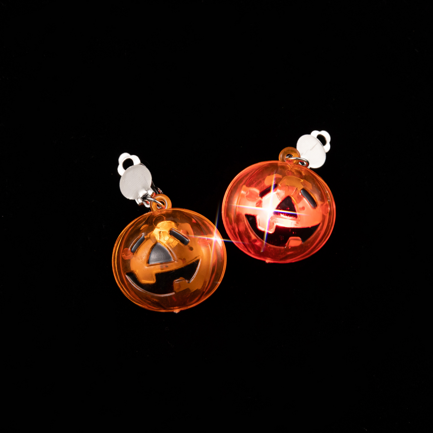 Halloween Kürbislampe Geisterfest Leuchtohrringe