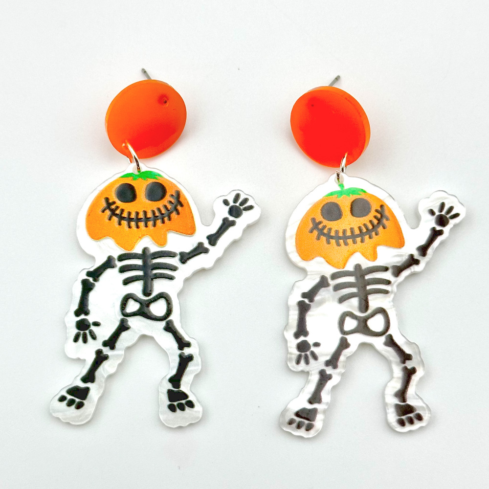 Halloween Hollow Acrylic Earrings