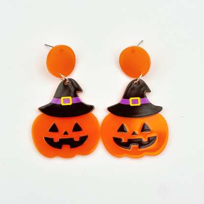 Halloween Hollow Acrylic Earrings