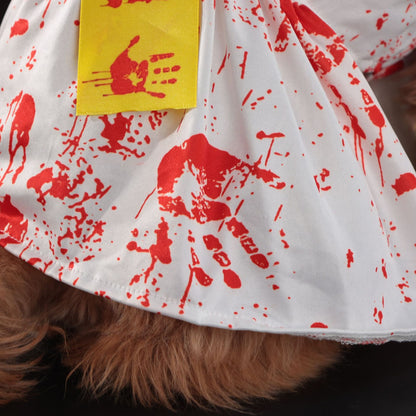 Jupe Halloween Blood Spider pour chien