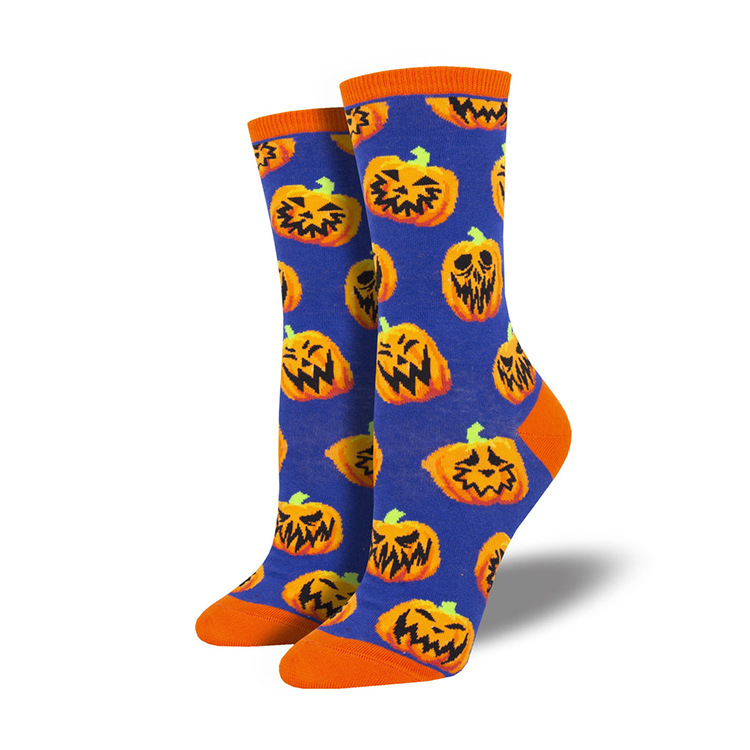 Halloween Kreative Lustige Wadenlange Socken