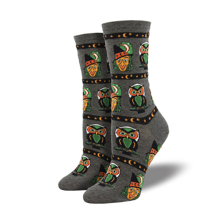 Chaussettes mi-mollet amusantes et créatives pour Halloween