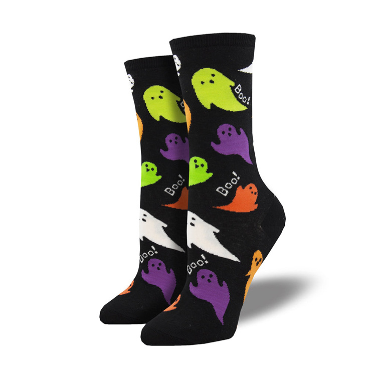 Halloween Kreative Lustige Wadenlange Socken