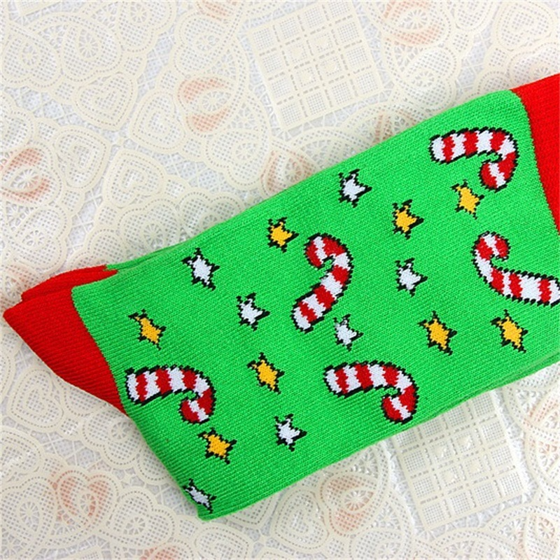 Weihnachten Davids Hirsch Schneemann Lebkuchenmann Weibliche Mittelrohr Socken