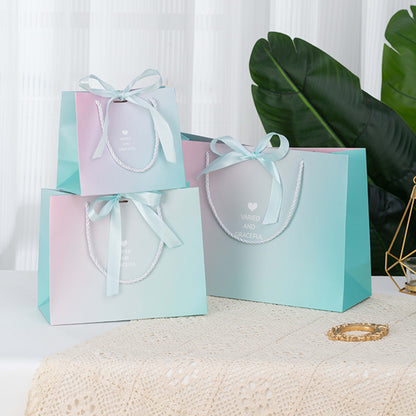 Gradient Color Gift Bag