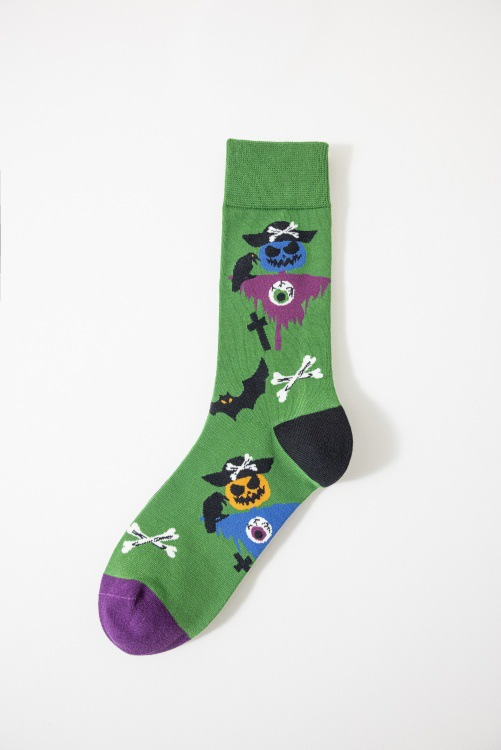 Halloween Colorful Tube Socks