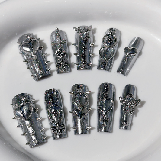 Liquid Metal Rivet Presson Nails