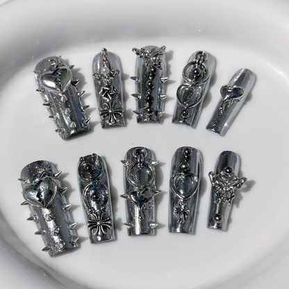 Liquid Metal Rivet Presson Nails