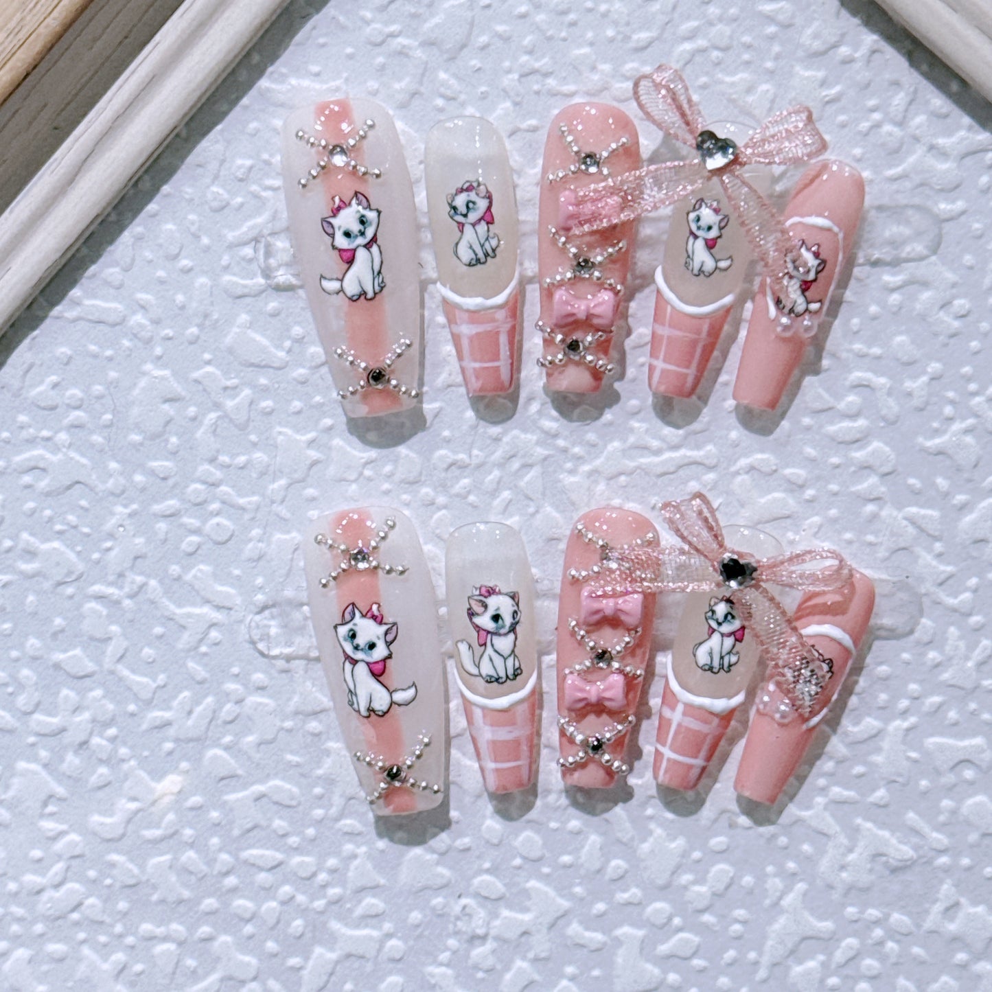 Japanese Mary Meow Press-on Nails