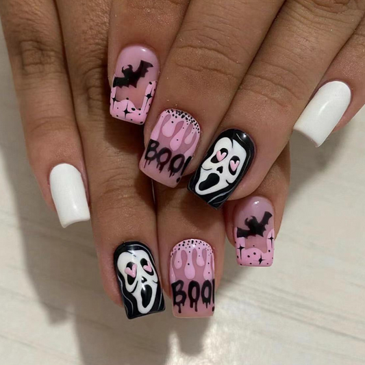 Halloween Bat Wear Press-on Nails