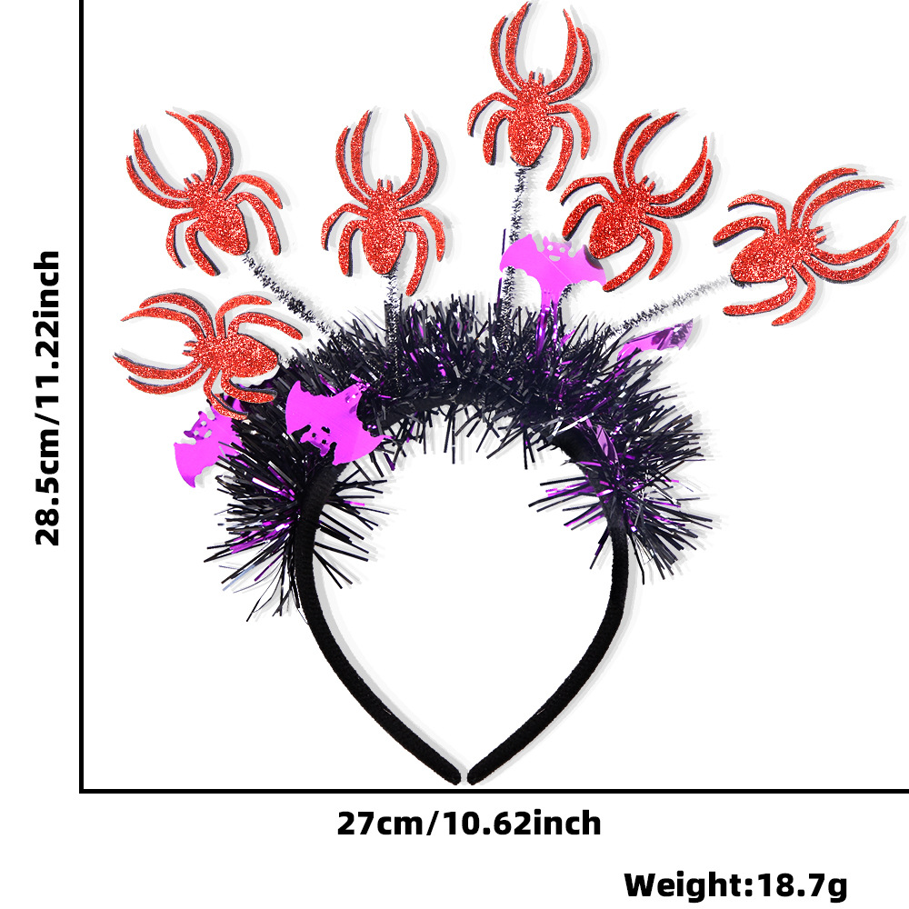 Halloween Kürbis Spinne Radial Kopfschmuck