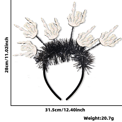 Halloween Kürbis Spinne Radial Kopfschmuck