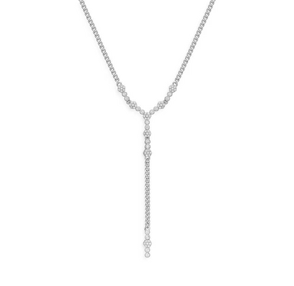 Collier à franges en zircon