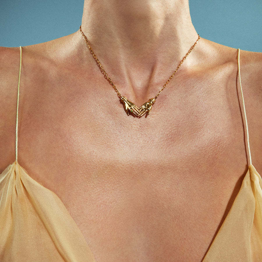 Hand-in-Hand Necklace