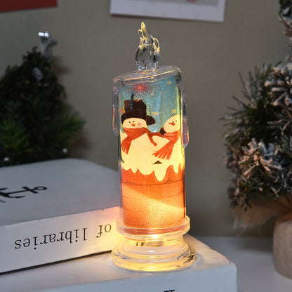 Christmas Simulation Candle Ambience Light