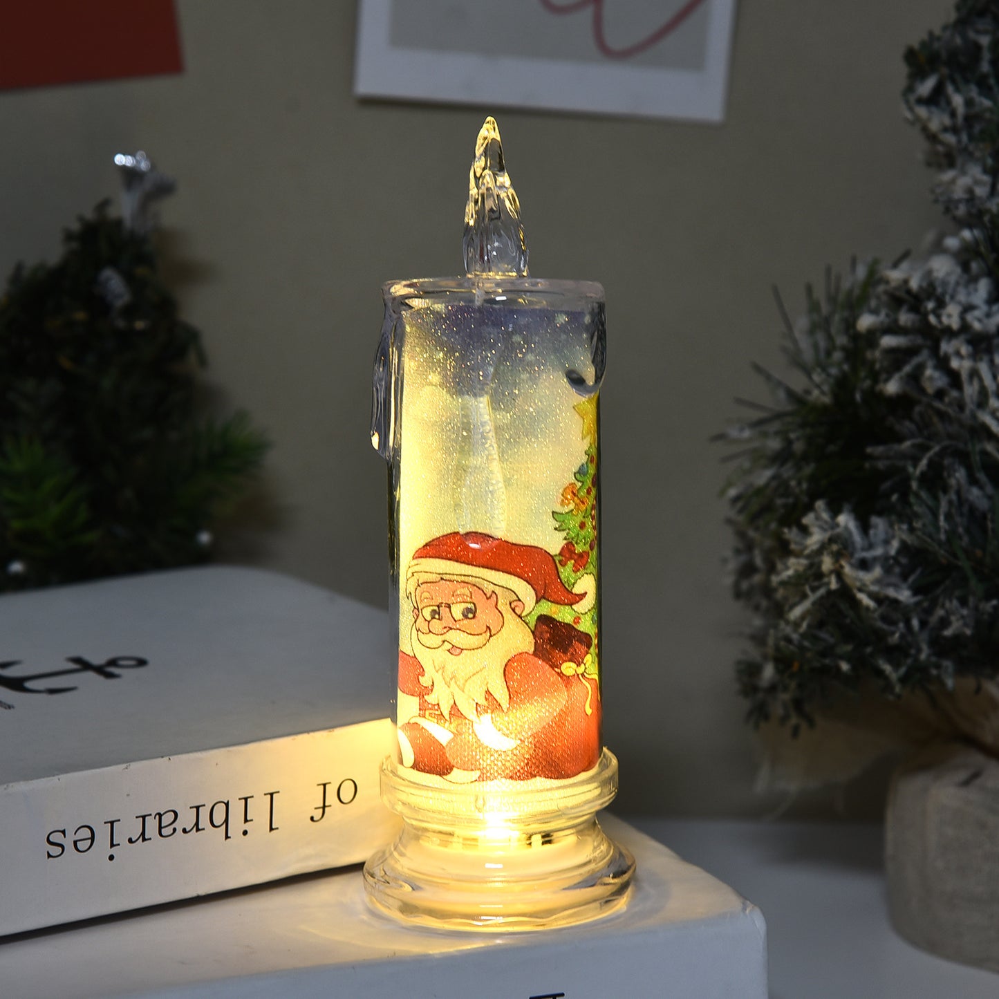 Christmas Simulation Candle Ambience Light