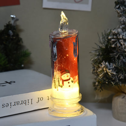 Christmas Simulation Candle Ambience Light