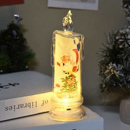 Christmas Simulation Candle Ambience Light