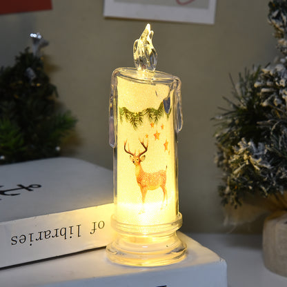 Christmas Simulation Candle Ambience Light