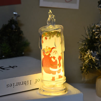 Christmas Simulation Candle Ambience Light