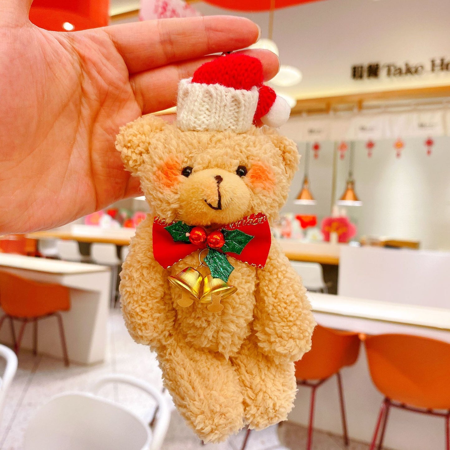 Christmas Jingle Little Bear Doll Key