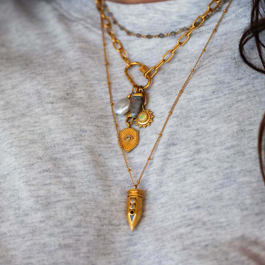 Tarot Bullet Pendant Necklace