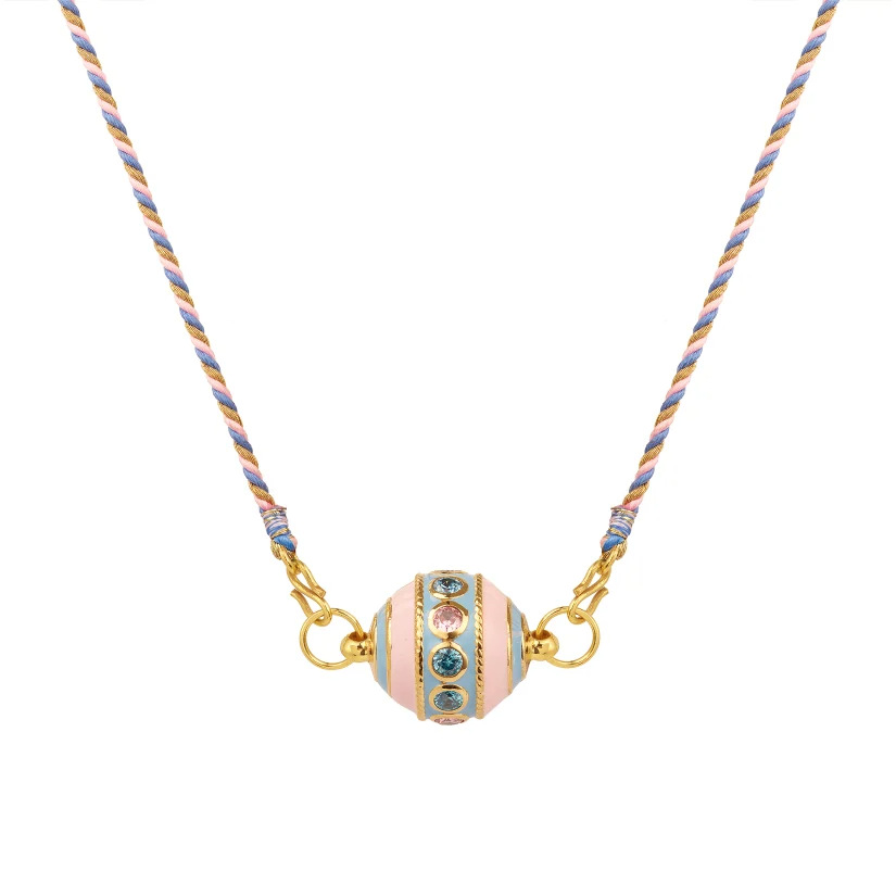 Colorful Gyro Tarot Pendant Necklace